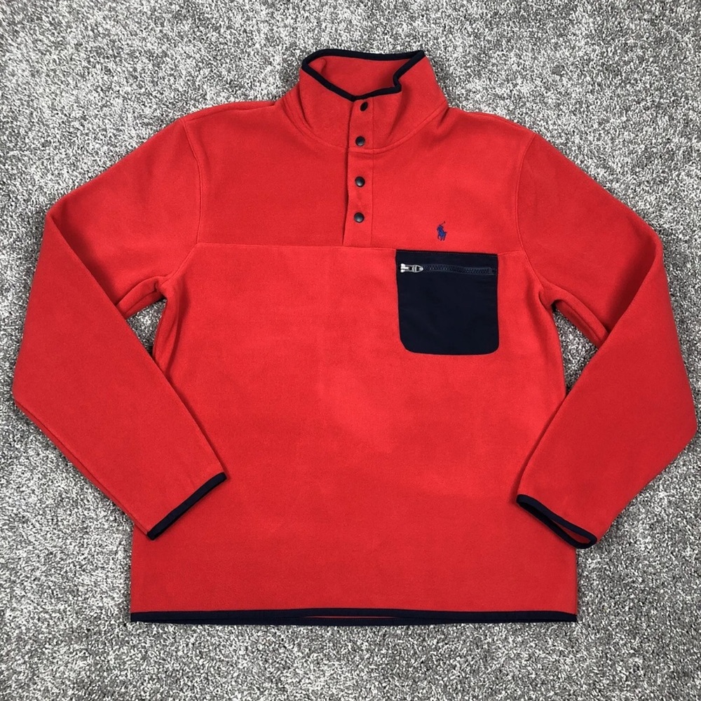 Polo Ralph Lauren Men's Fleece Pullover - Picture 7 of 12